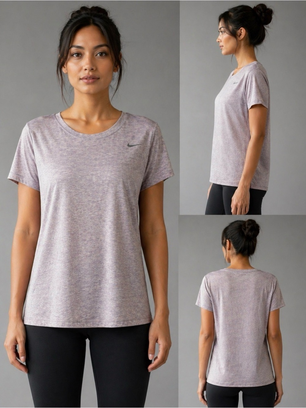 ♻️Nike Dri-FIT women’s Athletic Shirt - Heather purple